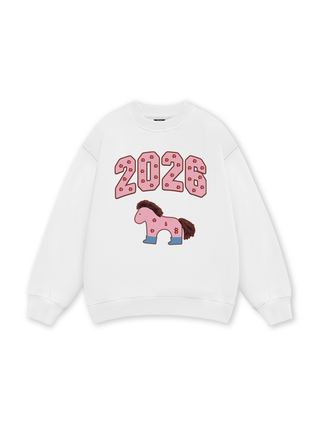 2026 Pink Horse Sweater