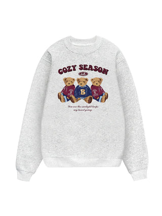 Cozy Season Three Bear Sweater