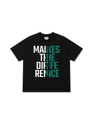 Áo Thun Relaxed Fit Money Motivational Modern Typographic