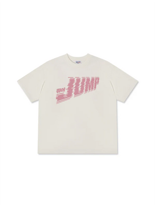 Áo Thun Relaxed Fit Black Pink Jump