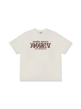 Áo Thun Relaxed Fit Money Make More No Regrets