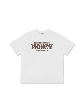 Áo Thun Relaxed Fit Money Make More No Regrets