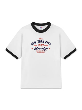 Áo Thun Ringer Relaxed Fit USA New York City