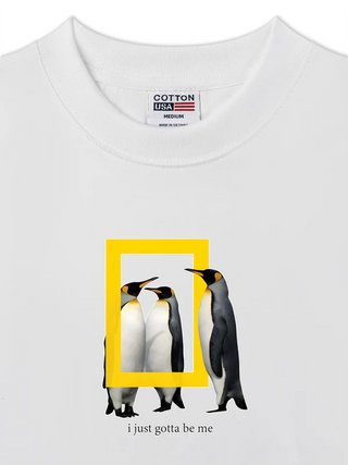Áo Thun Relaxed Fit  Wild Life I Just Gotta Be Me