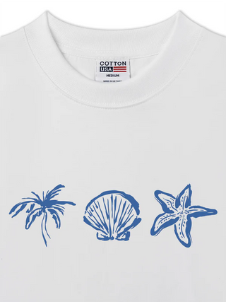 Áo Thun Relaxed Fit  Tropical Sea You Soon