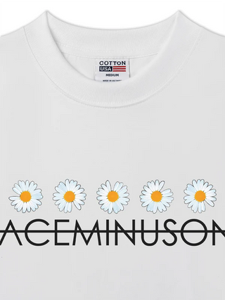 Áo Thun Relaxed Fit Floral Daisy Line