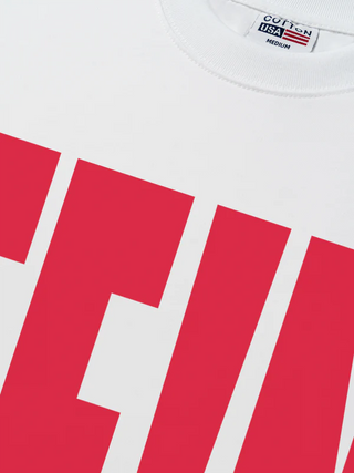 Áo Thun Relaxed Fit  Rapper Travis Scott Fein Typo