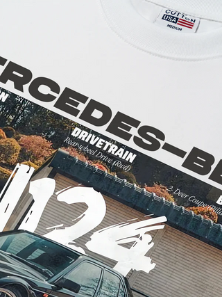 Áo Thun Relaxed Fit Mercedes W124 1993