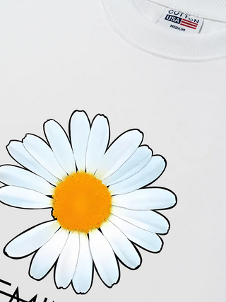 Áo Thun Relaxed Fit Floral Peace Minusone