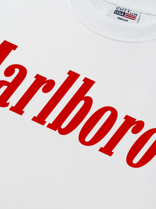 Áo Thun Relaxed Fit Marlboro Typo