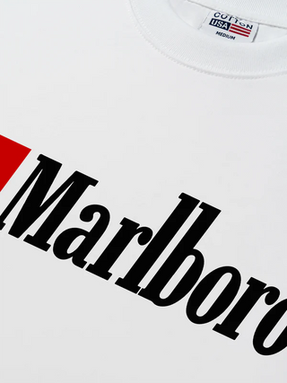 Áo Thun Relaxed Fit  Marlboro Typo Logo