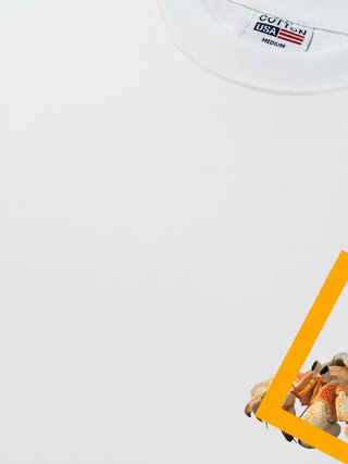 Áo Thun Relaxed Fit Wild Life Hermit Crab