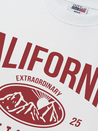 Áo Thun Relaxed Fit USA California Extraordinary