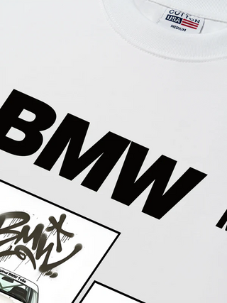 Áo Thun Relaxed Fit BMW E30 M3 White