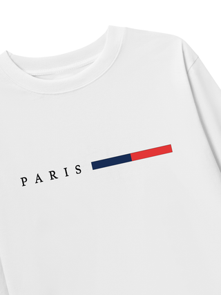 Áo Thun Dài Tay City Paris Basic Logo City Newyork