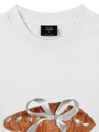 Áo Thun Relaxed Fit Sweet Pastry Silver Bow