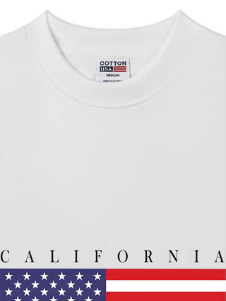 Áo Thun Relaxed Fit USA California Basic Style