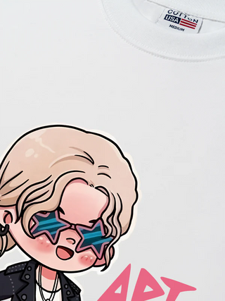 Áo Thun Relaxed Fit Idols BlackPink Roise APT