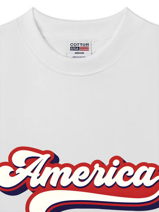 Áo Thun Relaxed Fit USA Vintage America