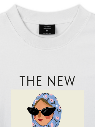 Áo Thun Relaxed Fit Lady Cat