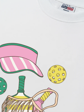 Áo Thun Relaxed Fit Daily Cup Pickleball Just Because