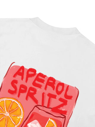 Áo Thun Relaxed Fit Summer Vibes Aperol Spritz