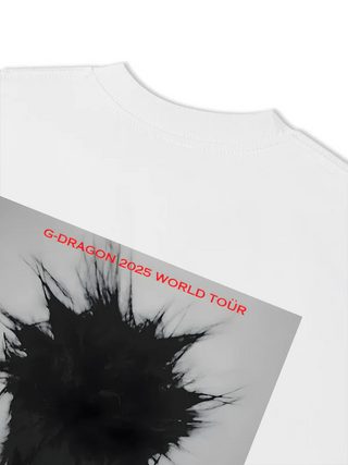 Áo Thun Relaxed Fit Floral With GD Chibi Daisy Flower