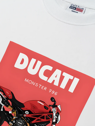 Áo Thun Relaxed Fit Motorcycles Ducati Monster 796