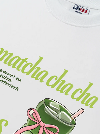 Áo Thun Relaxed Fit Daily Cup Matcha Understand