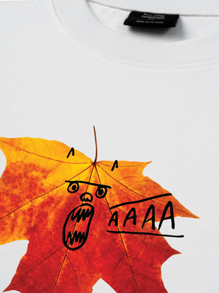 Áo Thun Relaxed Fit Autumn Vibes Maple Leaf