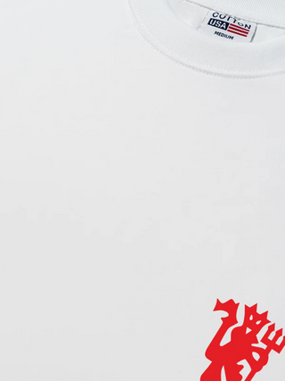 Áo Thun Relaxed Fit Soccer Manchester is Red