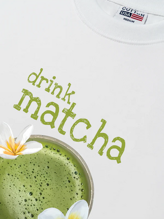 Áo Thun Relaxed Fit Daily Cup Matcha Will Fix Everything