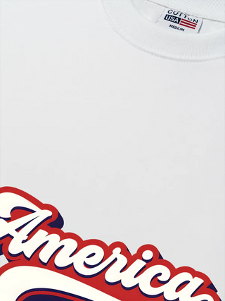 Áo Thun Relaxed Fit USA Vintage America