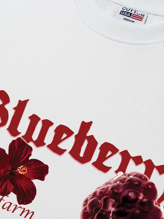 Áo Thun Relaxed Fit Tropical Blue Berry