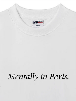 Áo Thun Relaxed Fit City Mentally In Paris