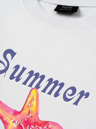 Áo Thun Relaxed Fit Summer Vibes Beach