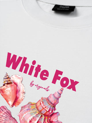 Áo Thun Relaxed Fit Ocean White Fox