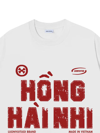 Áo Thun Relaxed Fit Hồng Hài Nhi