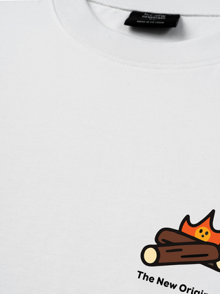 Áo Thun Relaxed Fit Let's Go Camping