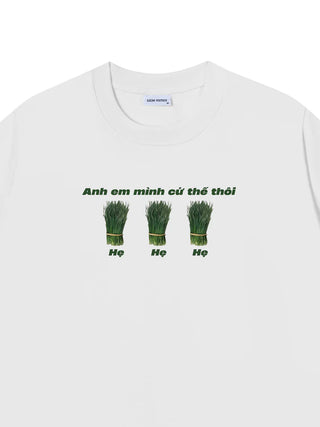 Áo Thun Relaxed Fit Hẹ Hẹ Hẹ