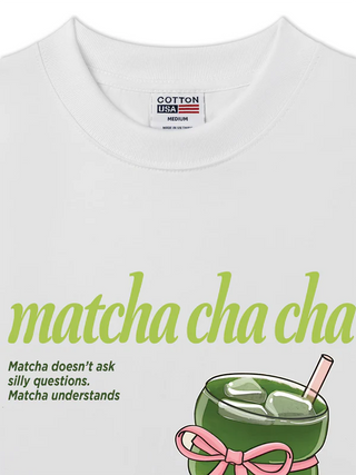 Áo Thun Relaxed Fit Daily Cup Matcha Understand