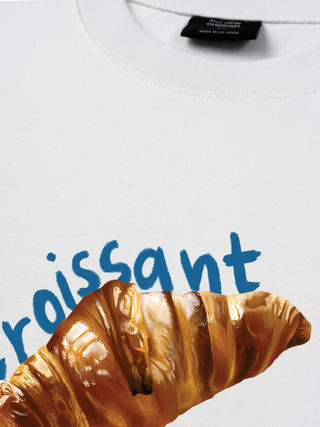 Áo Thun Relaxed Fit Sweet Patry Croissant