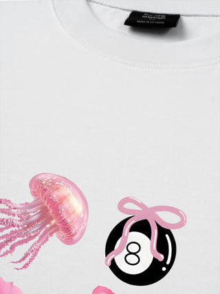 Áo Thun Relaxed Fit Summer Vibes Pink Summer Vibes