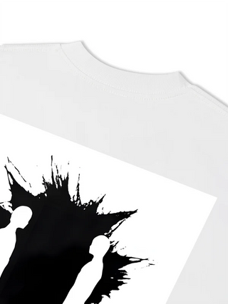 Áo Thun Relaxed Fit Idols Ubermensch Black And White