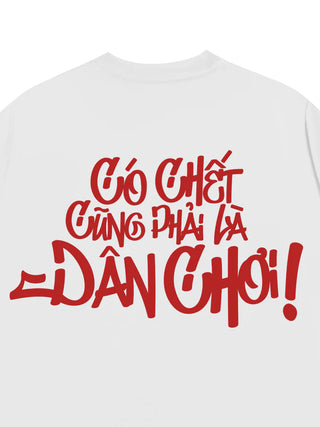 Áo Thun Relaxed Fit Dân Chơi