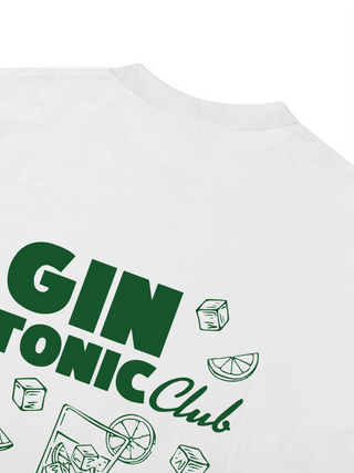 Áo Thun Relaxed Fit GIN TONIC Club