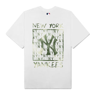 Áo Thun Oversize MLB New York Yankees Army Cammo