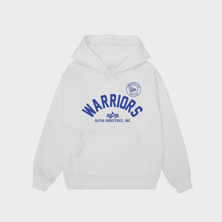 Áo Hoodie NBA Golden State Warriors Alpha Industries Striped