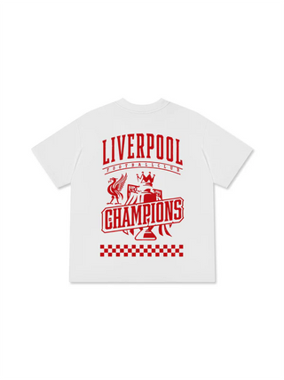 Áo Thun Relaxed Fit Soccer LivePool Champions