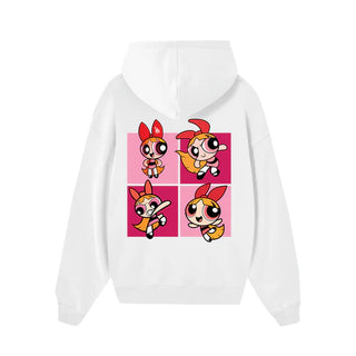 Áo Hoodie MLB The Powerpuff Girls Pink